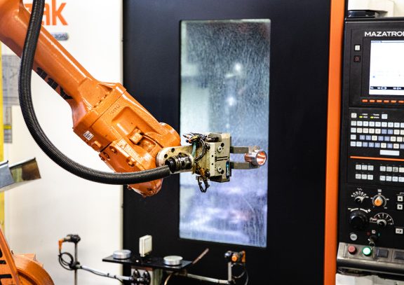 One of our collaborative robots