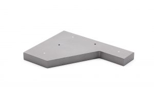 Modular pre shaped blank for cutting moulds
