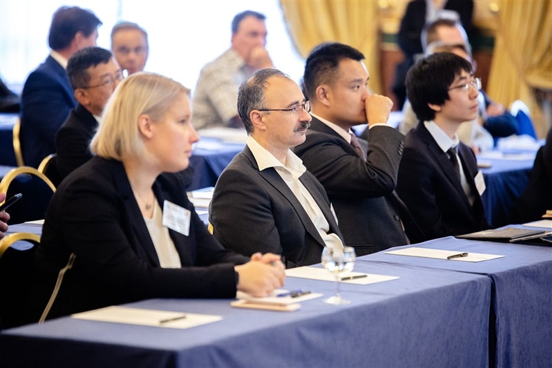 Audience at the Regina Palace Hotel